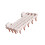 Practical Invisible Drying Rack For Delicates And Sock-Pink 1