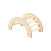 Large Wood Guinea Pigs House Cave Narural for Small Pet-1