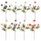 5 Stems Realistic Artificial Chrysanthemums Flower In-Champagne 2