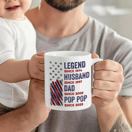 Unique Gift Ceramic Coffee Cup For Him Fathers Day Christmas-1 2