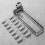 Foldable Clothes Hanger With 8 Clip Ideal For Drying Sock-Gray 7