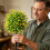 Artificial Flower Realistic Plastic Green Plant with-Yellow 4