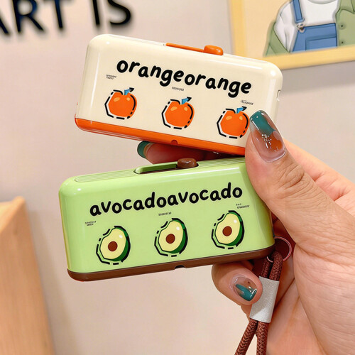 Popup Mechanism Floss Holders Case Protects Mouth Care-A 1