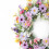 Artificial Wreath with Realistic Flower And Leaves Decorative 4