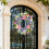 Realistic Rose Hydrangea Wreath With Leaves for Door Hallway 2