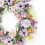 Artificial Wreath with Realistic Flower And Leaves Decorative 5