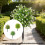 Artificial Flower Realistic Plastic Green Plant with-Yellow 7