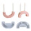 2 Hole Bridge Candle Holder Silicone Molds For Making Candle-2 4