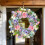 Realistic Rose Hydrangea Wreath With Leaves for Door Hallway 6