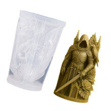 Unique Gothics Styles Silicone Candle Mould For Home Decoration