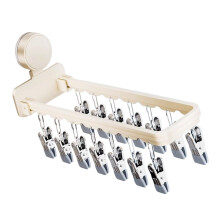Sturdy Carbon Steel Drying Rack For Sock Features-White