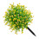 Artificial Flower Realistic Plastic Green Plant with-Yellow 1