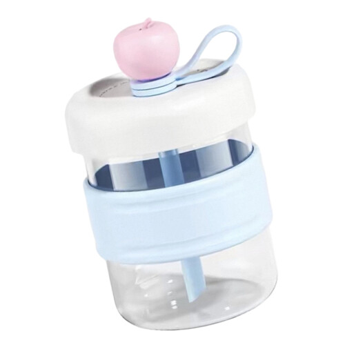 Practical Plastic Cold Brew Maker With Presses Ice-Blue