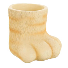Eye Catching Feline Footprint Molded Plant Pot Container