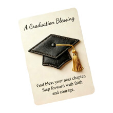 Creative PVC Graduation Cap Pocket Hug-graduation cap pocke