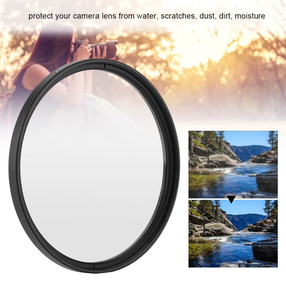 Universal Uv Filter For Dslr Cameras 67Mm Thin Glass Lens Protector Clear 4141393791208