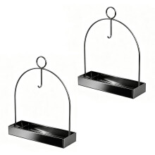 Carbon Steel Metal Mosquitos Coil Holder With Ashes Tray-2