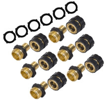 Male and Female Quick Release Garden Hose Connector Quick