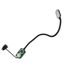 30-LED-Nählampe, 2-4 W, 138,5 cm Kabel, Schwarz