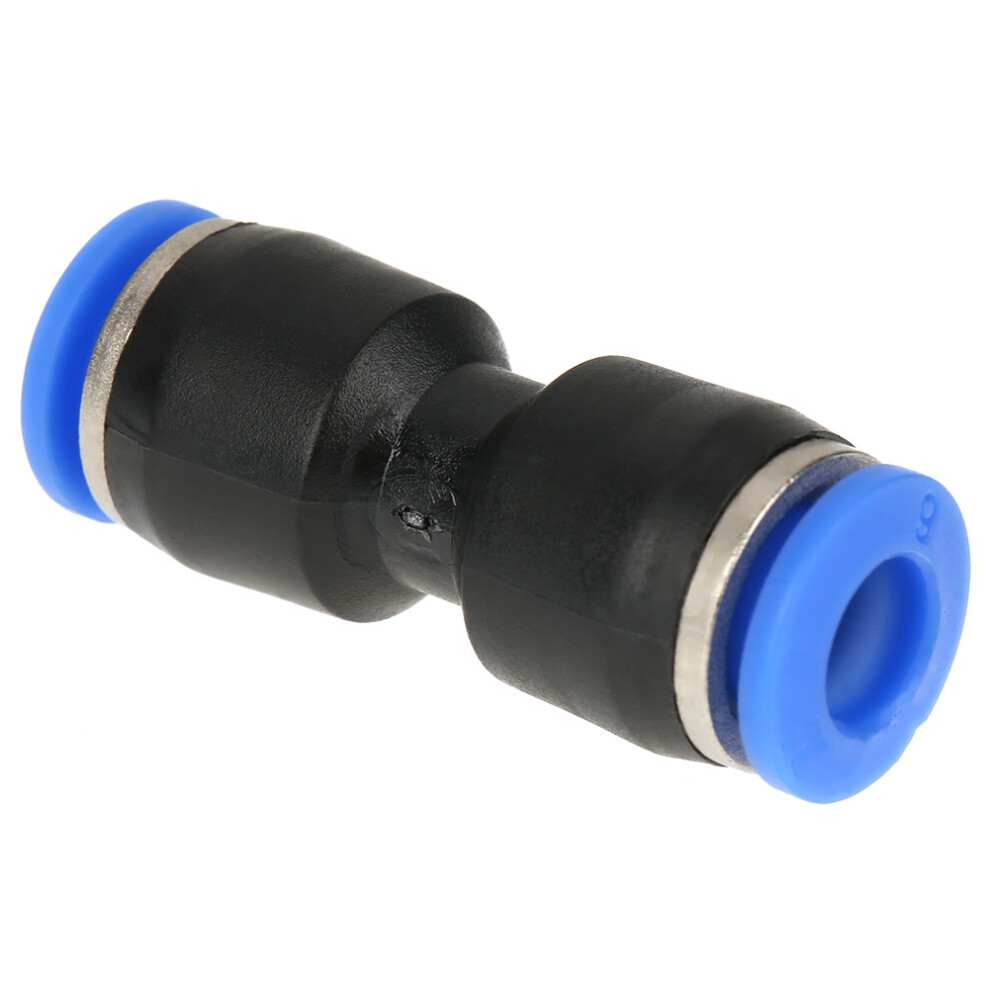 Pneumatic Straight Push Connectors 20Pcs 6Mm Tube Od Air Line Fittings Au 7691393791601