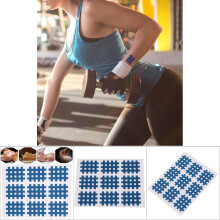 Spiral Cross Kinesio Tape 74x98mm Deep Blue 10pcs