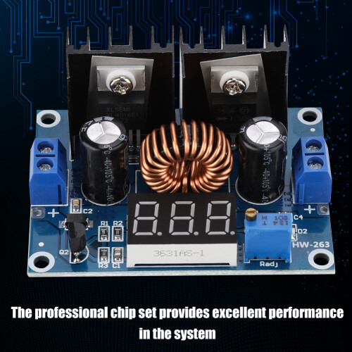 XL4016E1 DC Step Down Power Module Large 8A Voltage Regulator for DIY Projects