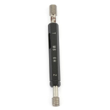 Steel Thread Plug Gauge M6*1.0 Robust Hand Tool for Engineers & Mechanics