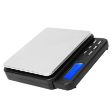 Mini Digital Scale 1000g/0.01g Black 11x11.4x2.2cm
