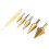 6pcs 1 Box HSS Titanium-Plated Step Drill Set 3