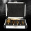 6pcs 1 Box HSS Titanium-Plated Step Drill Set 6
