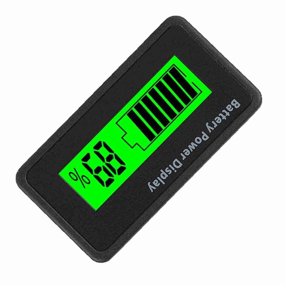 Gy-6H 12-48V Capacity Meter 4.3X2.3x1.4cm Green 9351393792111