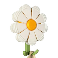 Beautiful Floral Magnetic Holder For Fridge Door Strong-White