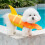 Schwimmweste für Hunde mit ergonomischem Griff für-L oder gelb 6