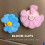 Decorative Flower Shaped Magnetic Clip For Organizing-Blue 6