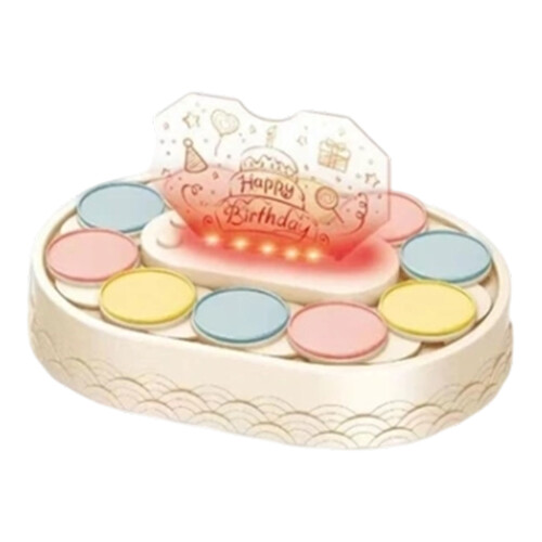 Festival Rotating Cake Platform With Music Function Cake Stand