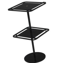 Praktischer Brillenständer aus Acryl für-Doppelschicht schwarz
