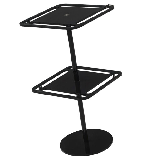 Simple Clear Sunglass Organizers Easy To-Double layer black