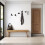Space Saving Black Bird Wall Mount Hanging Hook Great For-C 5