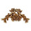 Contemporary Twin Cherubs Wall Hanging Resin-doubl angles 2