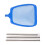 Adjustable Swimming Pool Leaf Rake Telescoping Stainless-Blue 1