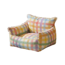 Oversized Dog Bed With Colorful Cover Elegant Thicken Cushion-S
