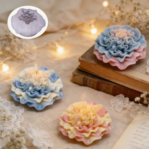 Moule en Silicone en forme de fleur, outil de fabrication de 1