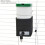 Large Capacity Heating Water Dispenser For Rabbit Cage Easy to 5