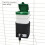 Large Capacity Heating Water Dispenser For Rabbit Cage Easy to 7