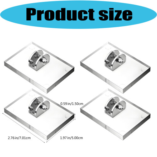 4 Teile/los Anpassbare Acryl-Karten-Displayrahmen, 2
