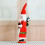 Weihnachtsmann-Skulptur-Statue mit Geschenktüten, 36 cm, 4