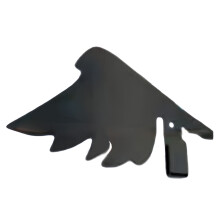 Space Saving Black Bird Wall Mount Hanging Hook Great For-C