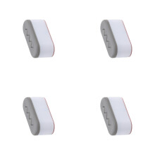 4PCS Toilet Lid Buffers Noise Reduce Toilet Seat Bumpers Lid Pad