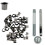 Leather Craft Punching Tool Set 6mm 7mm Leather Eyelets-Set 2 1