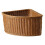 Thin Corner Storage Bin Ergonomic Designs Fit-1Radius 37cm 1
